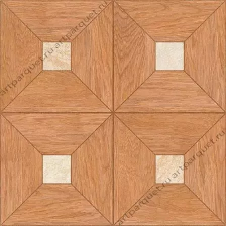 Модульный паркет Artparquet с камнем 9-013