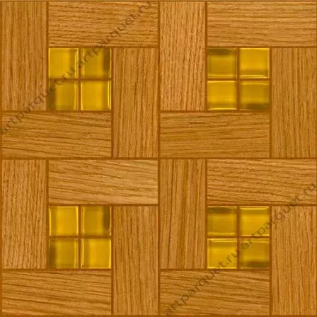 Модульный паркет Artparquet с камнем 9-014