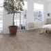 Паркетная доска Karelia Impressio, Дуб aged stonewashed ivory, трехполосная