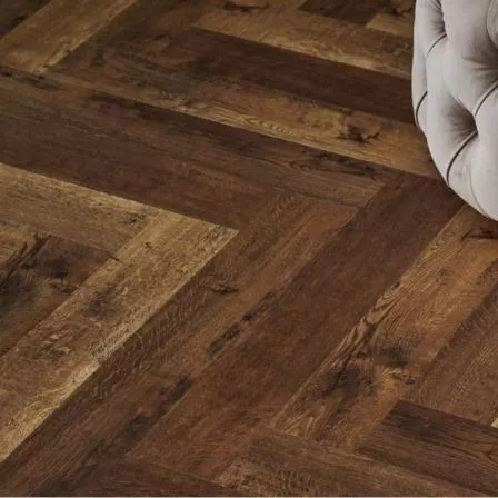Виниловый ламинат Vinilam Parquet Herringbone IS11177 Версальский Паркет